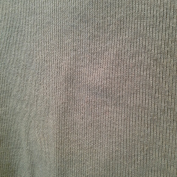 Ann Taylor Ribbed V-Neck Shirt - Picture 4 of 5